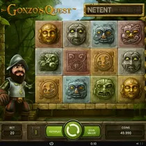 Slotuna - Gonzo's Quest Slot Game by NetEnt