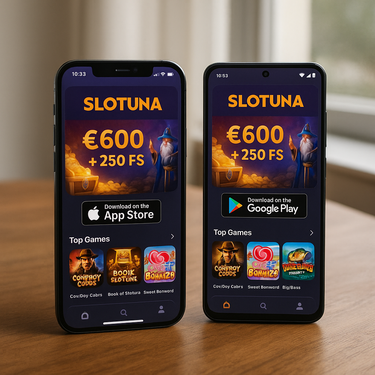 Slotuna - Mobilios programėlės - iOS ir Android apps